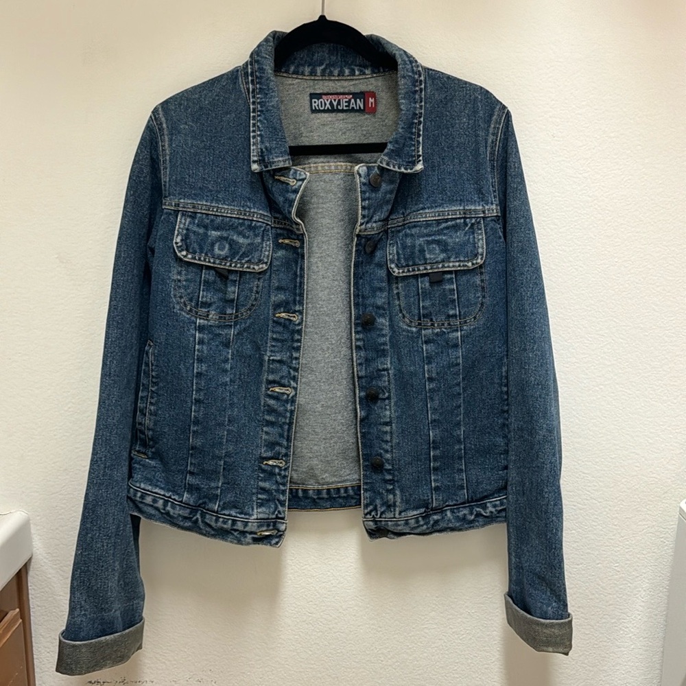 Quicksilver Roxy Jean Jacket Size M used
